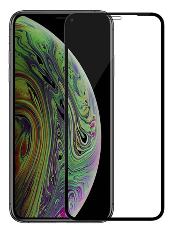 фото Защитное стекло mietubl для apple iphone xs max 6.5 / iphone 11 pro max 2.5d full glue black m-835637