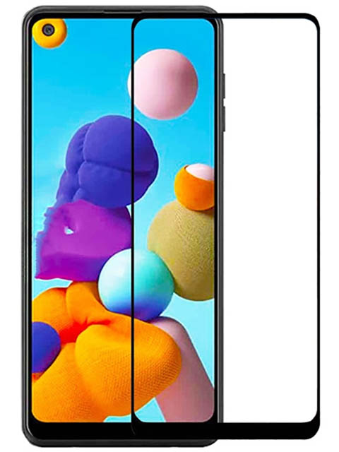 Защитное стекло Mietubl для Samsung Galaxy A21S PMMA Glossy Black M-844387