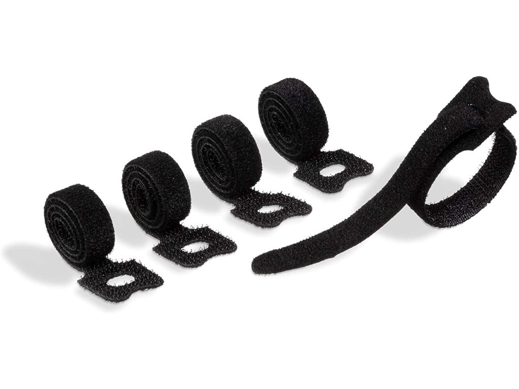 Лента на липучке для фиксации кабеля Durable Cavoline Grip Tie 200х10mm Black 503601