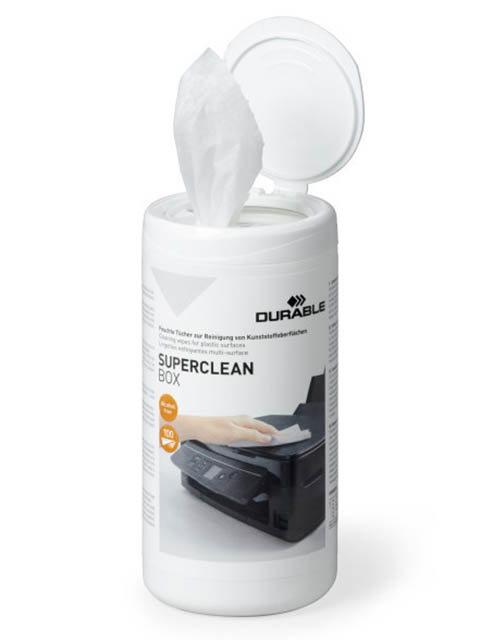 фото Салфетки для пластиковых поверхностей durable superclean 100шт 570802 - повтор 618967 !!!