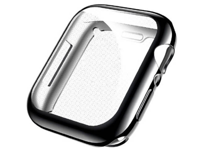 фото Аксессуар чехол usams для apple watch 44mm us-bh486 tpu full protective case black iw486bh01
