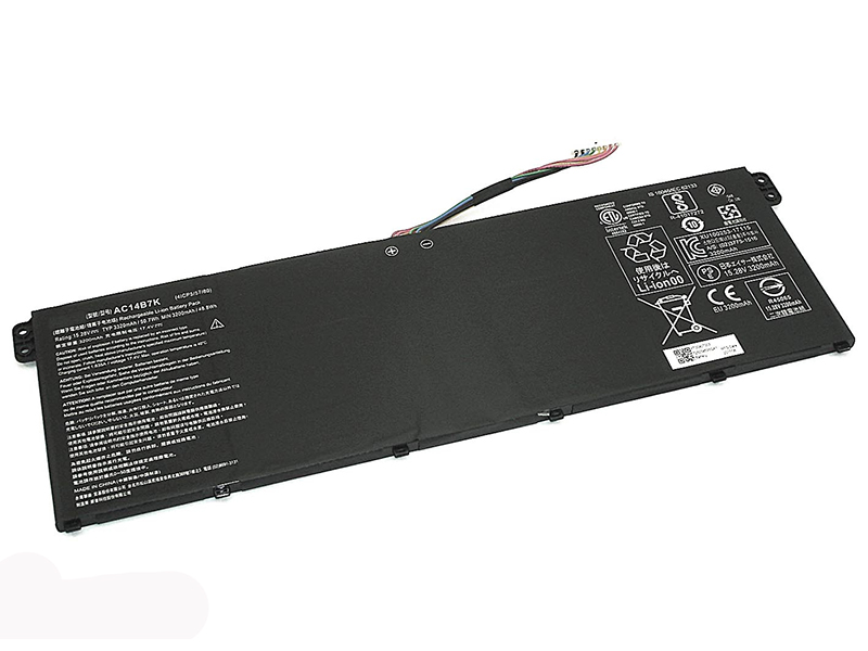 фото Аккумулятор vbparts для acer aspire swift 3 sf3 ac14b7k 15.28v 3320mah 074282