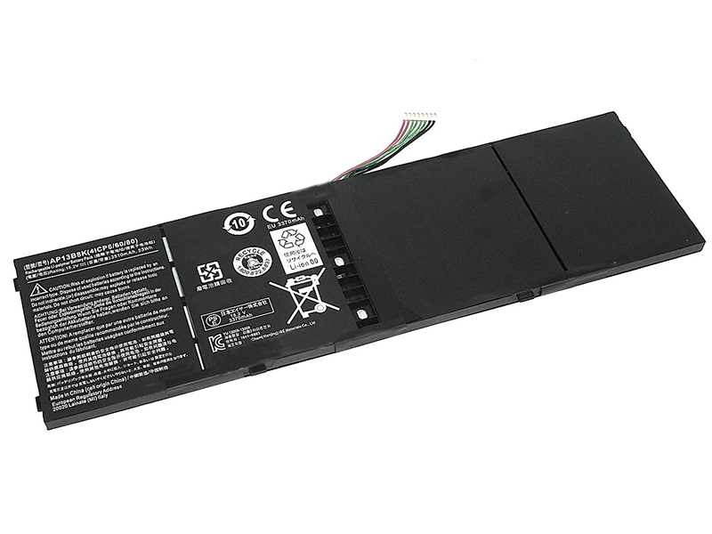 фото Аккумулятор vbparts для acer v5-553 ap13b8k 15.2v 3510mah 058523