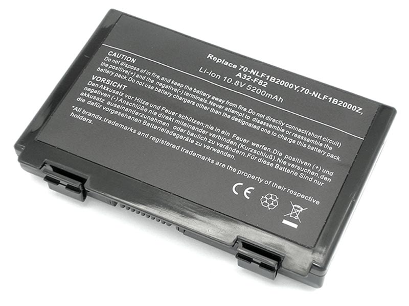 фото Аккумулятор vbparts для asus k40 f82 11.1v 5200mah black 009162