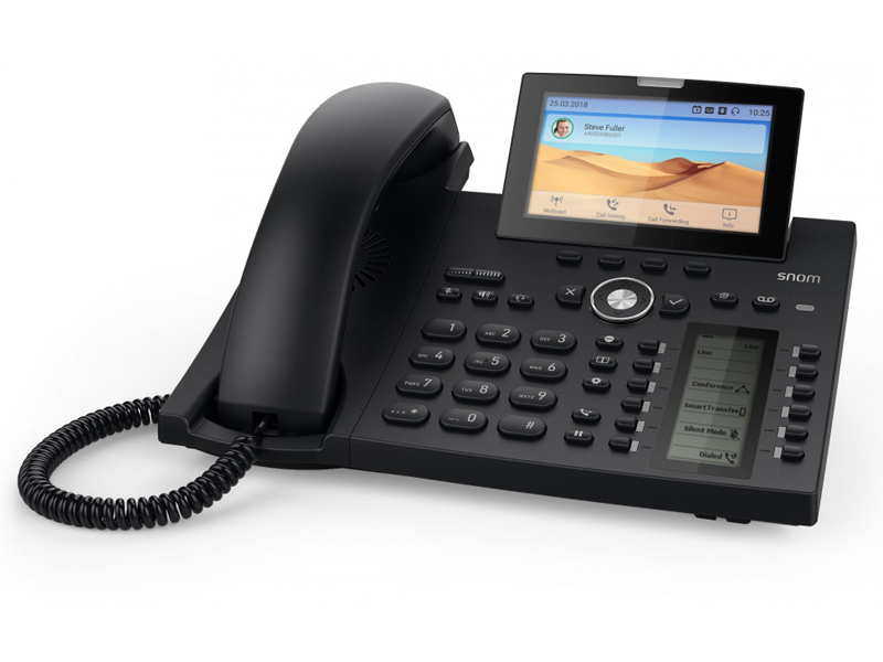 фото Voip оборудование snom d385 black