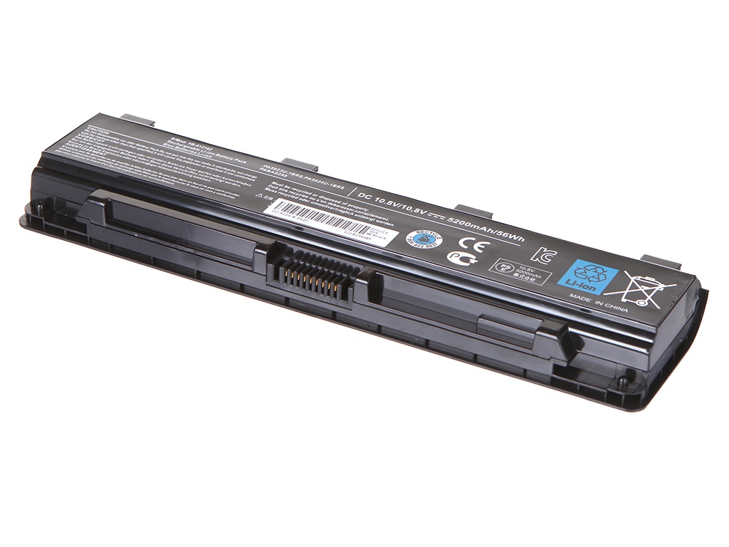 фото Аккумулятор vbparts для toshiba satellite c800 10.8v 5200mah oem 012162