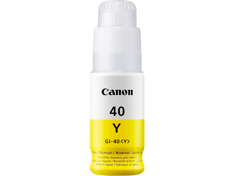 Чернила Canon GI-40Y Yellow 3402C001