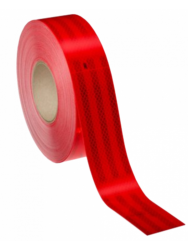 фото Пленка световозвращающая микропризматическая 3m 53.5mm x 1m red 983-72