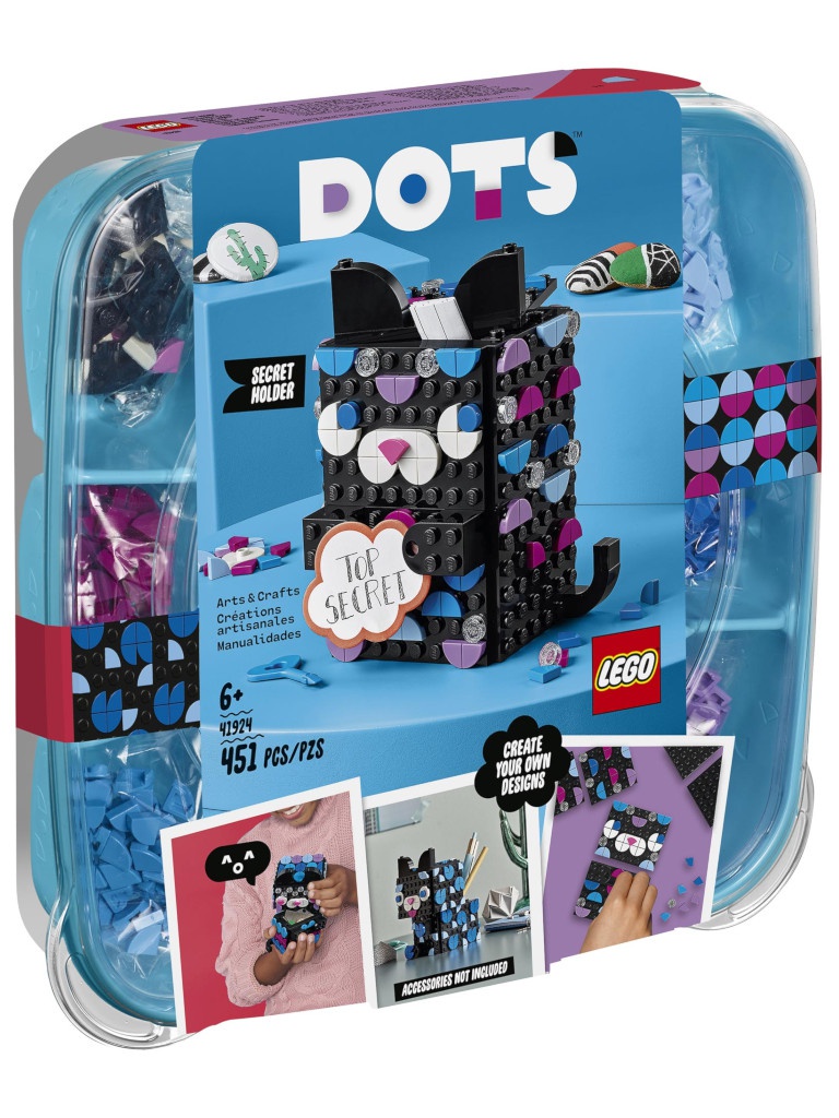 

Конструктор Lego Dots Секретная шкатулка 451 дет. 41924, Секретная шкатулка