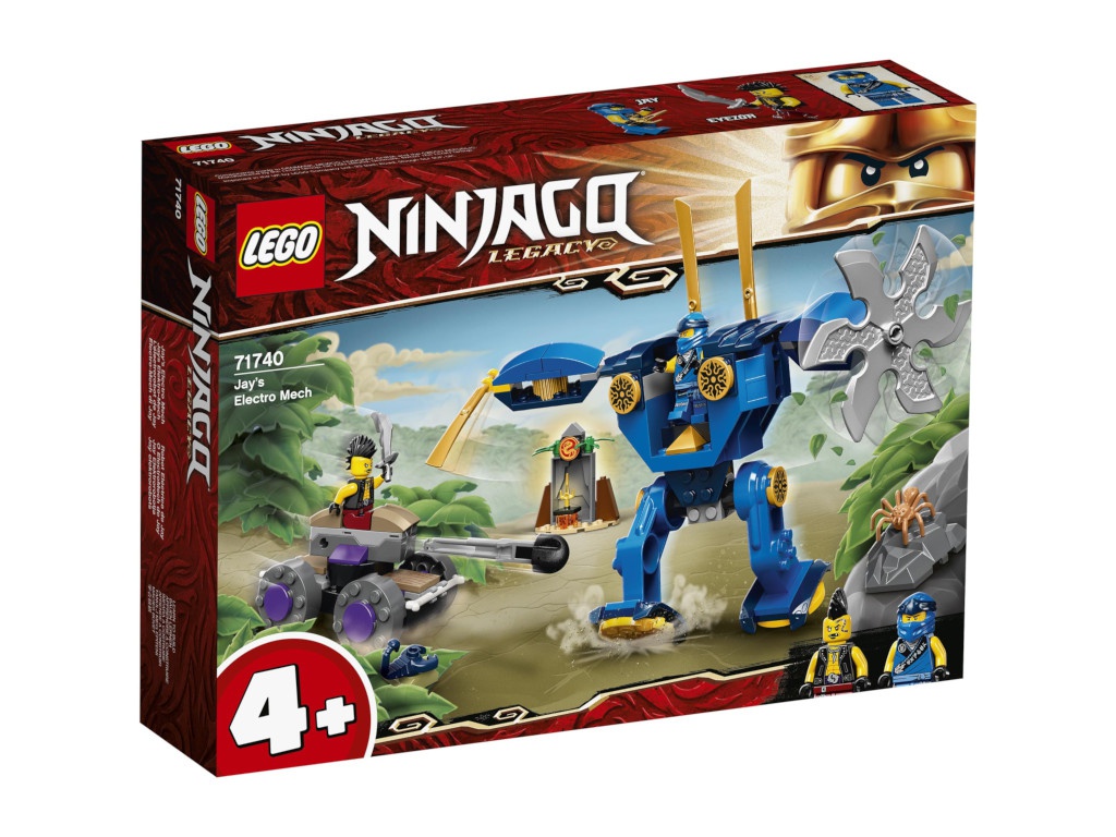 

Конструктор Lego Ninjago Электрический робот Джея 71740, Ninjago Электрический робот Джея