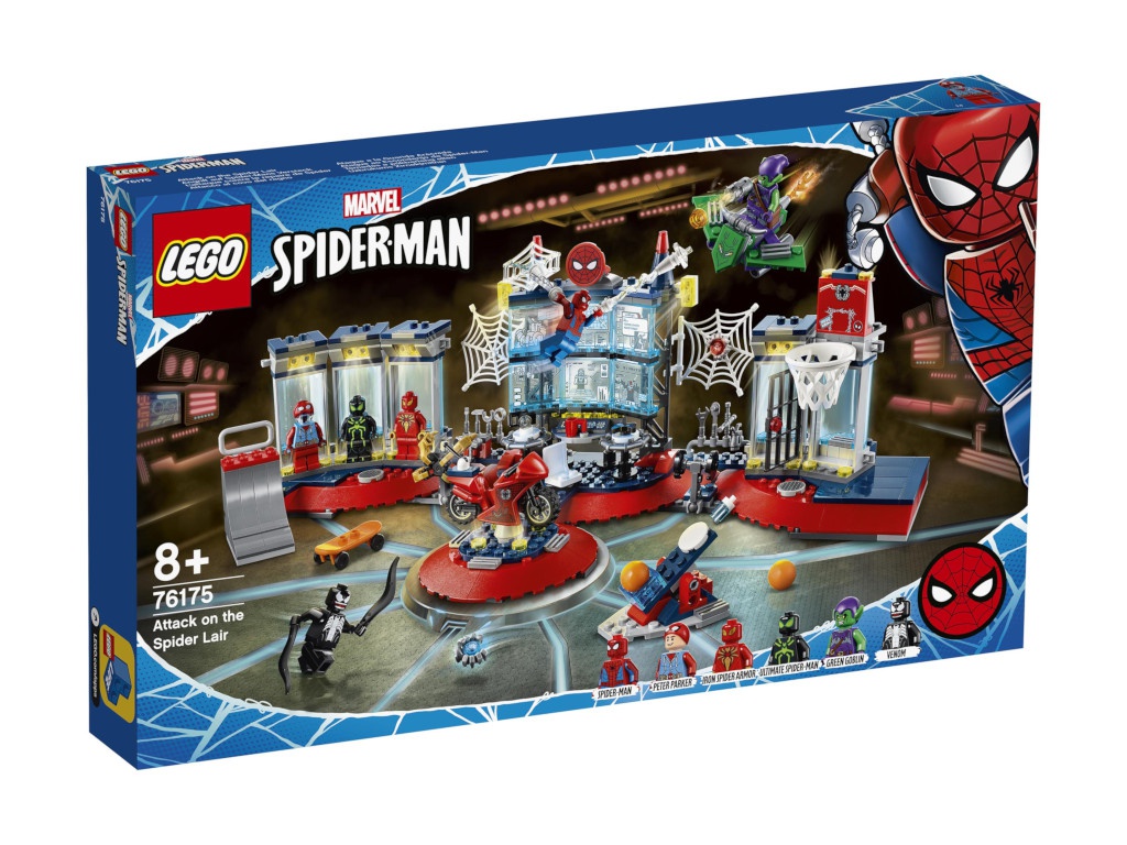 

Конструктор Lego Super Heroes Нападение на мастерскую паука 466 дет. 76175, Super Heroes Нападение на мастерскую паука