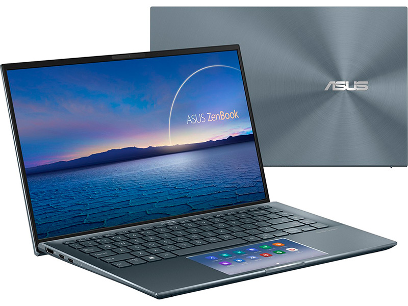 фото Ноутбук asus zenbook ux435eg-a5138t 90nb0si1-m03420 (intel core i5-1135g7 2.4 ghz/16384mb/512gb ssd/nvidia geforce mx450 2048mb/wi-fi/bluetooth/cam/14.0/1920x1080/windows 10 pro 64-bit)