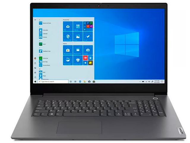 фото Ноутбук lenovo v17-iil grey 82gx0019ru (intel core i5-1035g1 1.0 ghz/8192mb/512gb ssd/intel uhd graphics/wi-fi/bluetooth/cam/17.3/1920x1080/windows 10)