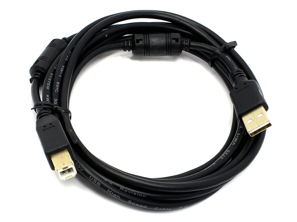 Аксессуар 5bites Express USB 2.0 - USB B 5m Black UC5010-050A