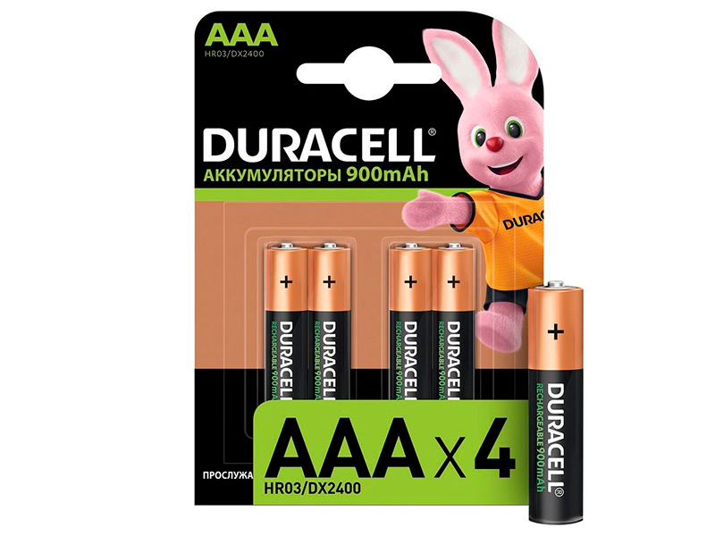 AAA - Duracell 900mAh 4BL (4 )