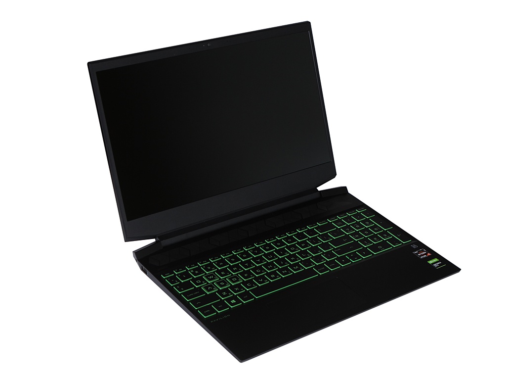 фото Ноутбук hp pavilion gaming 15-ec1018ur black 1a8n1ea (amd ryzen 5 4600h 3.0 ghz/8192mb/256gb ssd/nvidia geforce gtx 1650 ti 4096mb/wi-fi/bluetooth/cam/15.6/1920x1080/windows 10) hp (hewlett packard)