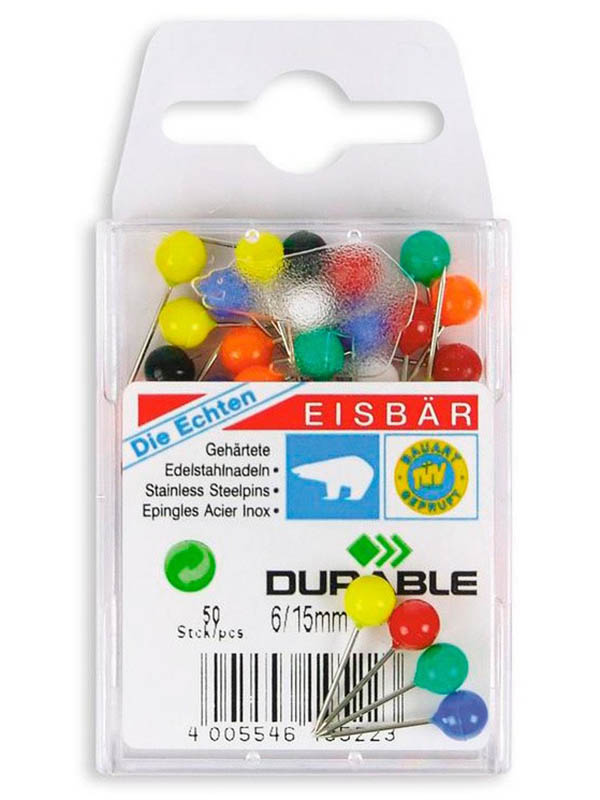 

Кнопки Durable 15mm 50шт 192600, 192600