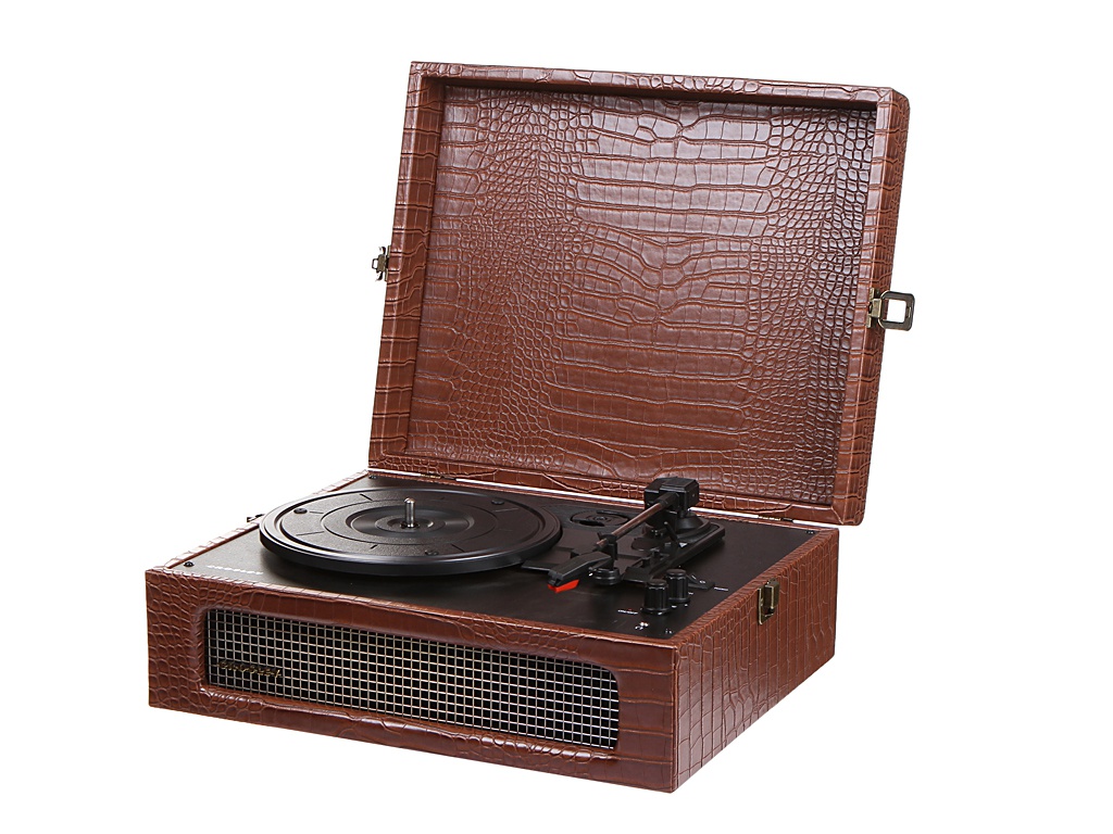 Проигрыватель Crosley Voyager Brown Croc CR8017A-BR