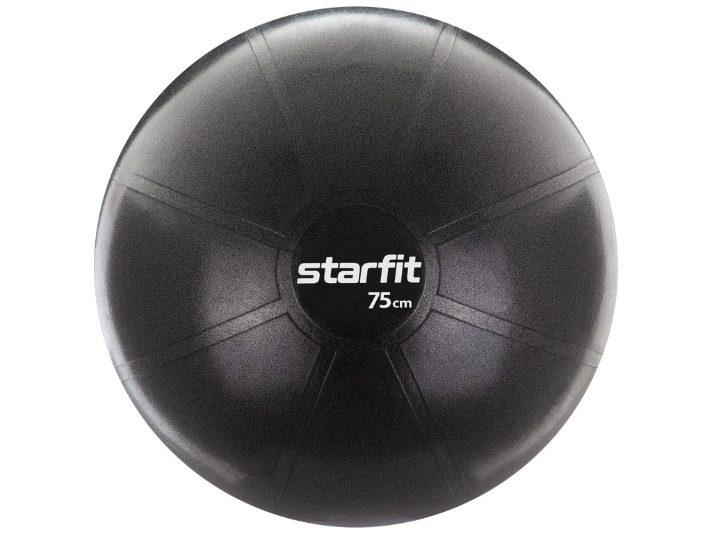 

Фитбол Starfit Pro GB-107 75cm Black УТ-00016553, GB-107