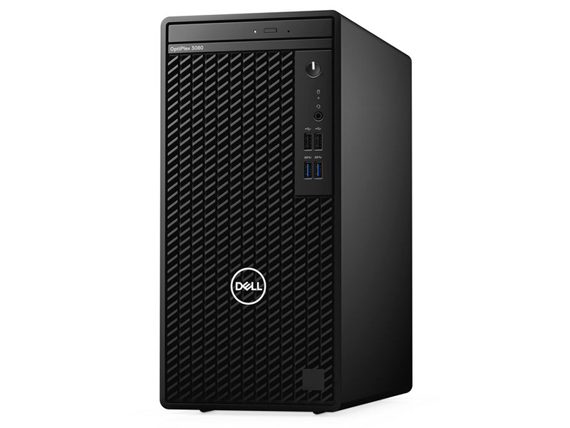 фото Настольный компьютер dell optiplex 3080 mt 3080-5153 (intel core i5-10500 3.1 ghz/8192mb/256gb ssd/dvd-rw/intel uhd graphics/linux)