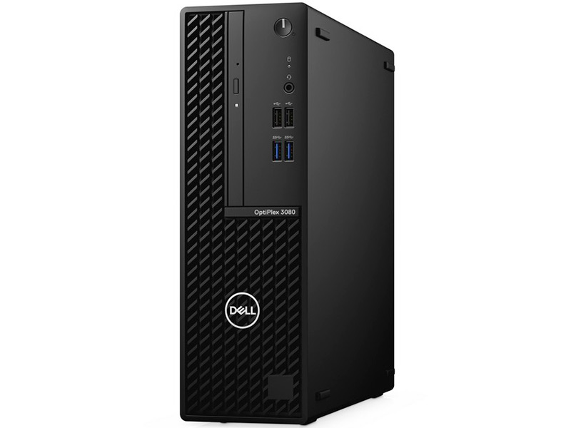 фото Настольный компьютер dell optiplex 3080 sff 3080-8488 (intel core i3-10100 3.6 ghz/8192mb/256gb ssd/dvd-rw/intel uhd graphics/linux)