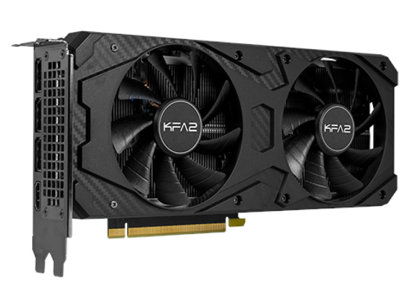 фото Видеокарта kfa2 geforce rtx 3060 core oc 1320mhz pci-e 4.0 12288mb 15000mhz 192 bit hdmi 3xdp 36nol7md1vok