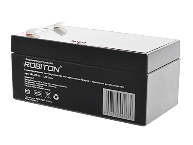 Аккумулятор Robiton VRLA12-3.3 3300mAh 7632