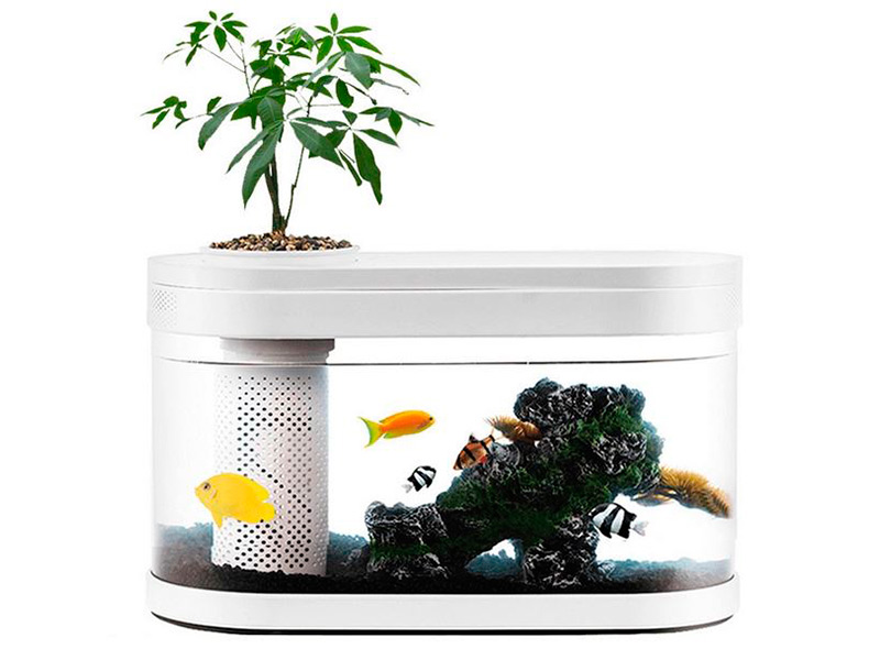 Аквариум Xiaomi Geometry Fish Tank Aquaponics Ecosystem C180 Standart Set