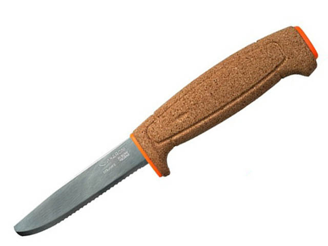 фото Нож morakniv floating serrated knife - длина лезвия 96мм