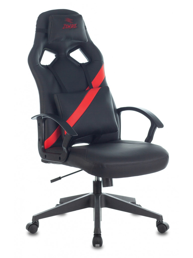 Компьютерное кресло Zombie Driver Red 1485774 компьютерное кресло zombie 10 black red