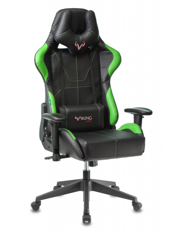 Компьютерное кресло Zombie Green 1359298 Viking 5 Aero