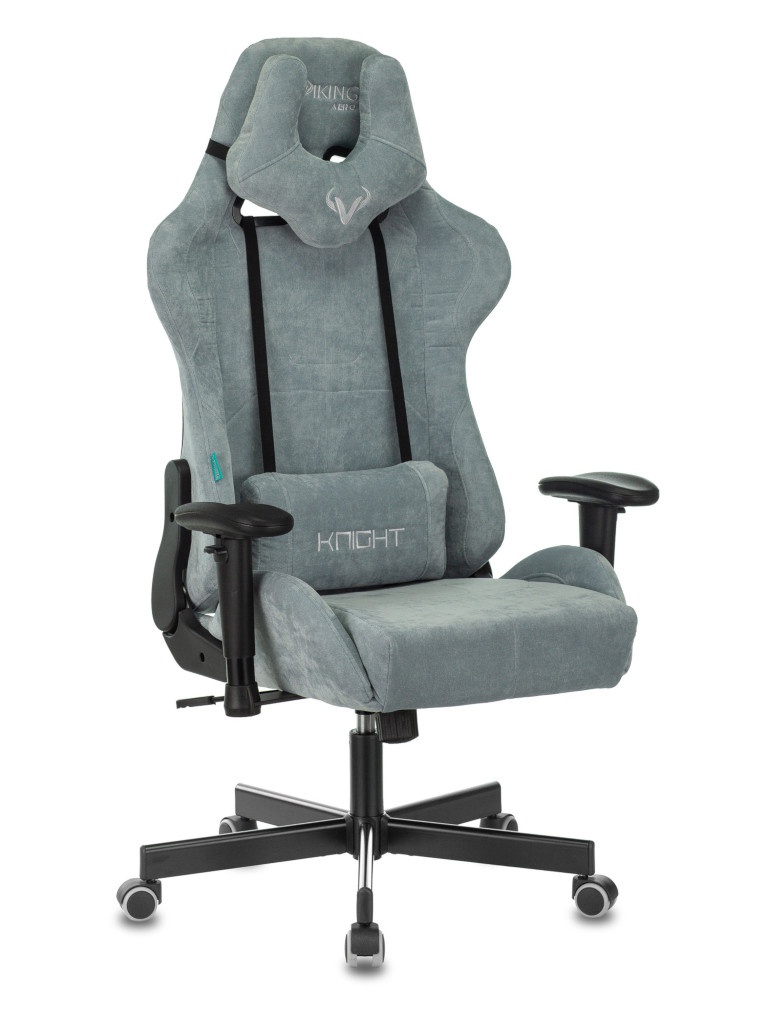 Компьютерное кресло Zombie Viking Knight LT28 Gray-Blue 1372998 celestite lounge gray кресло
