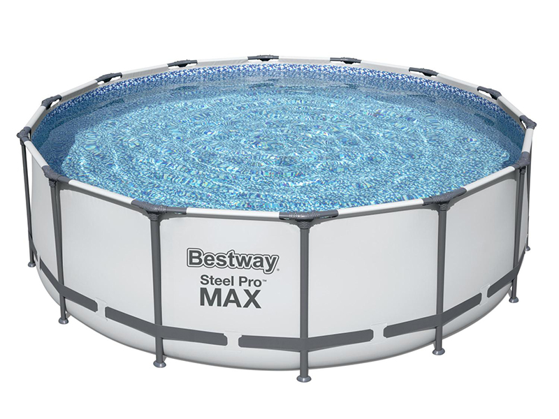 Бассейн BestWay Steel Pro Max 427х122cm 5612X бассейн каркасный bestway 366х133 см steel pro max фильтр насос 11440 л