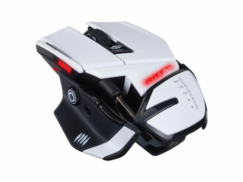 фото Мышь mad catz r.a.t. 4+ mr03mcinwh000-0