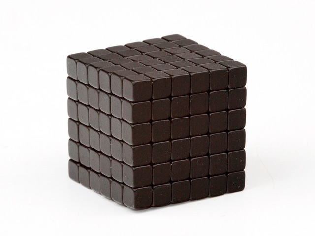 фото Магниты forceberg tetra cube 4мм 216 элементов black 9-4818310