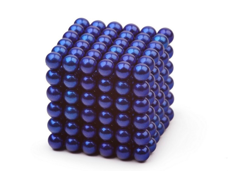 фото Магниты forceberg cube 6мм 216 элементов blue 9-4818154