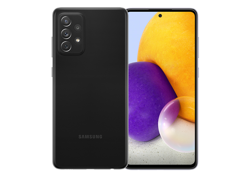 фото Сотовый телефон samsung sm-a725f galaxy a72 8/256gb black выгодный набор + серт. 200р!!!