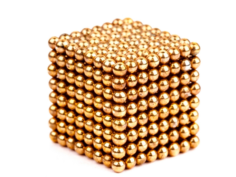 фото Магниты forceberg cube 2.5мм 512 элементов gold 9-4817607