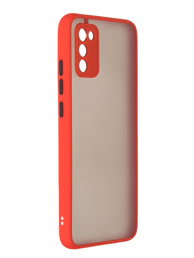 цена Чехол Innovation для Samsung Galaxy A02S Red 19798