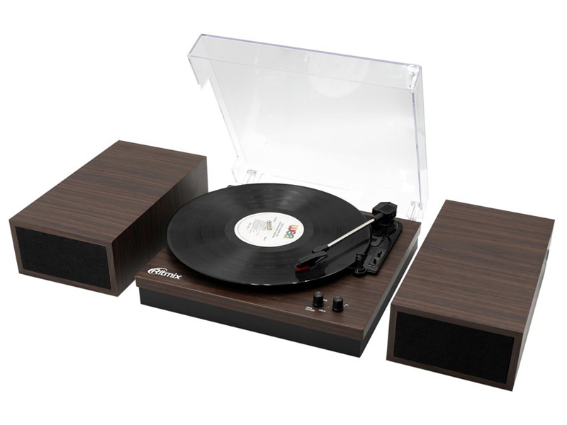 Проигрыватель Ritmix LP-340B Dark Wood виниловый проигрыватель alive audio fusion dark wood