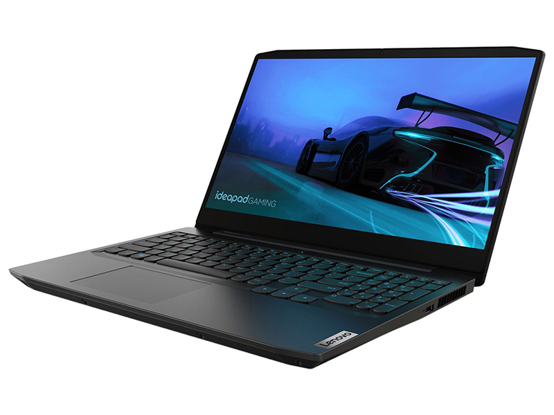 фото Ноутбук lenovo ideapad gaming 3 15arh05 82ey009lrk (amd ryzen 5 4600h 3.0ghz/16384mb/512gb ssd/geforce gtx 1650 4096mb/wi-fi/bluetooth/cam/15.6/1920x1080/dos)