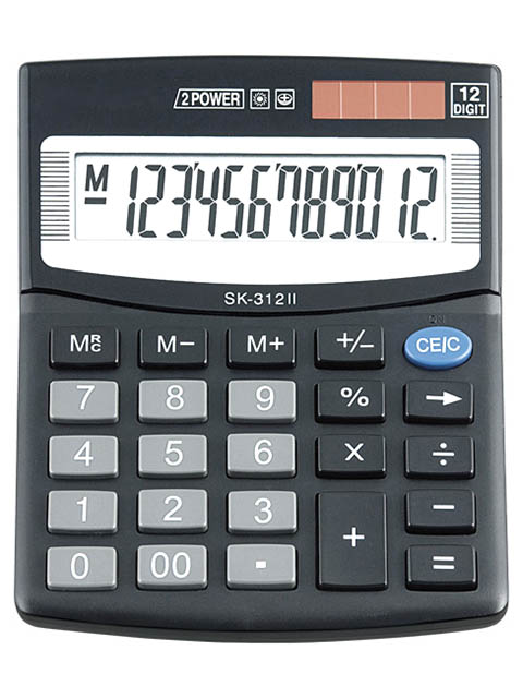 

Калькулятор Mazari SK-312II - двойное питание, SK-312II