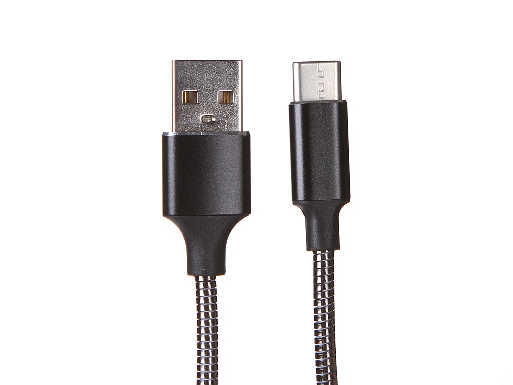 Аксессуар Media Gadget USB - Type-C 2A 1.0m Black MGC017MBK