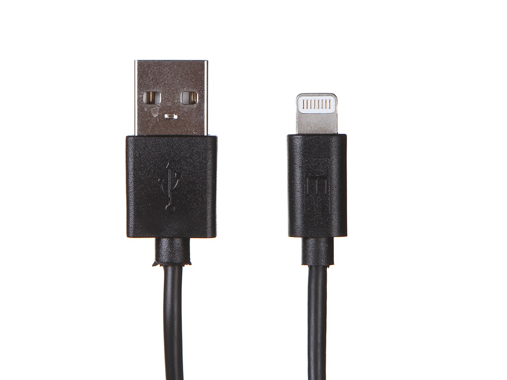 фото Аксессуар media gadget usb - lightning 1.0m black mg8plt11pbk