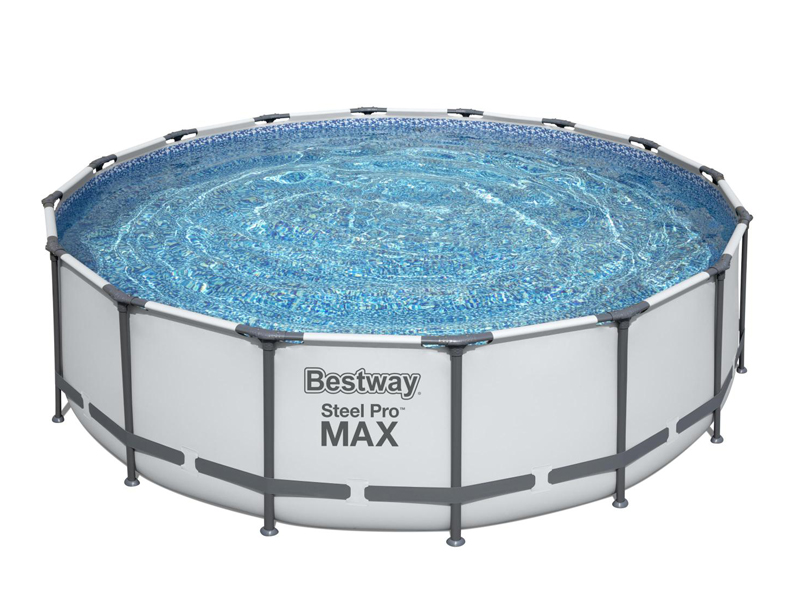 Бассейн BestWay Steel Pro Max 488х122cm 5612Z бассейн bestway steel pro max 366х100cm 56418 bw
