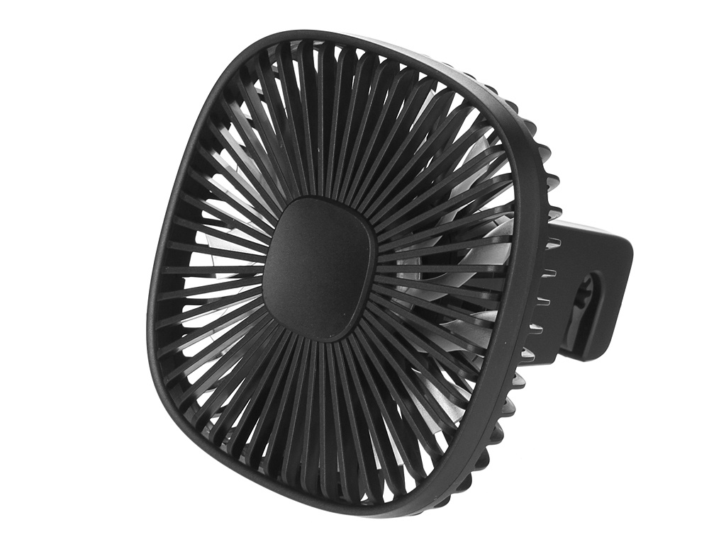 фото Вентилятор от usb baseus natural wind magnetic rear seat fan black cxzr-01