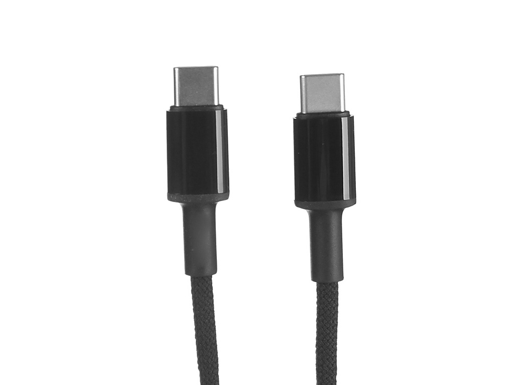 фото Аксессуар baseus high density braided usb type-c - usb type-c 100w 2m black catgd-a01