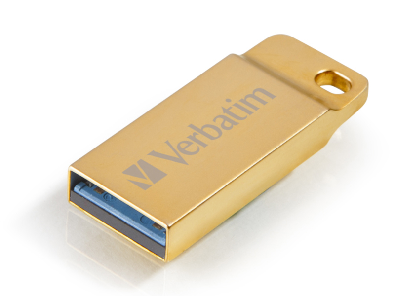Zakazat.ru: USB Flash Drive Verbatim Metal Executive 64Gb Gold 99106