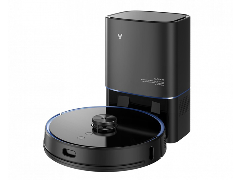 фото Робот-пылесос xiaomi viomi robot vacuum cleaner s9 black v-rvclmd28b