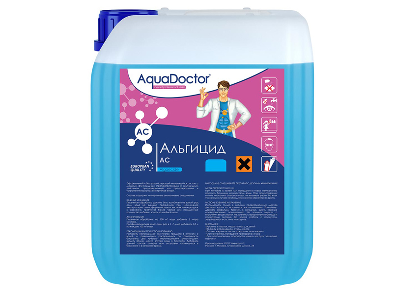 фото Альгицид непенящийся aquadoctor 30l aq15355